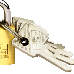 Visiace zámky na kľúč