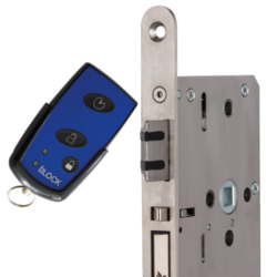 Elektromechanické zámky s ovládaním