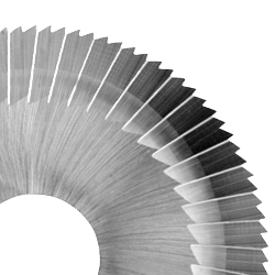 Rovné kotúčové frézy s bočnými zubami