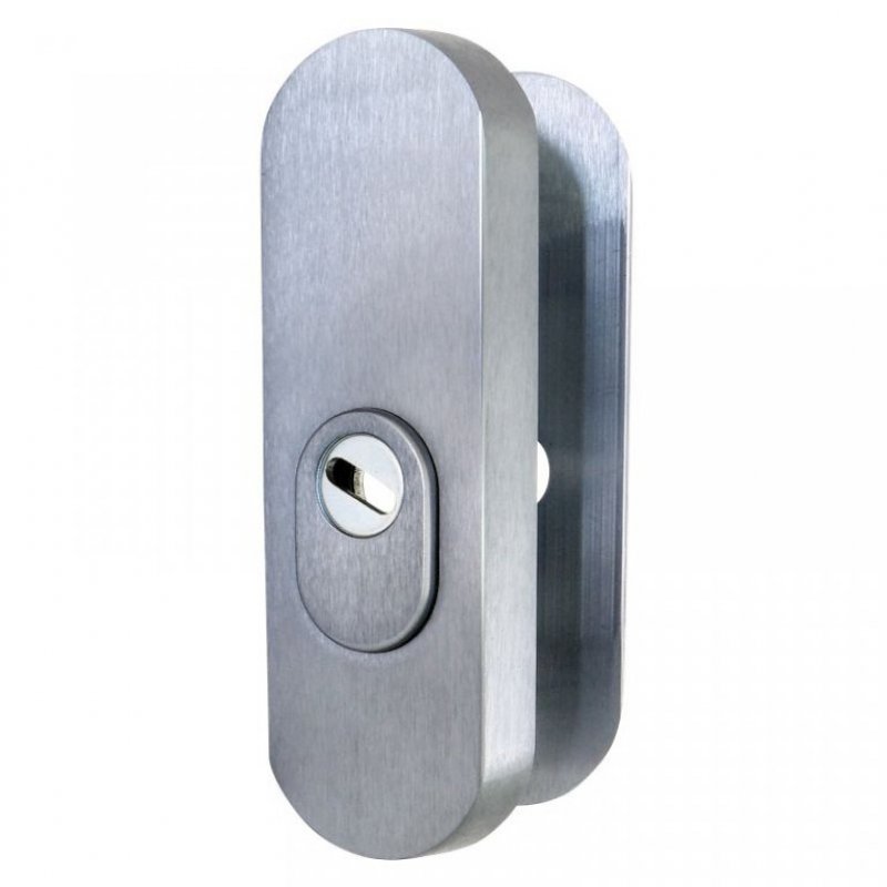 Přídavné kování OVAL s překrytem, povrch F9