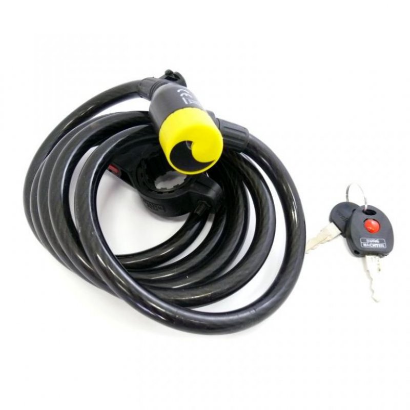 Spirálový cyklozámek BW 340 L