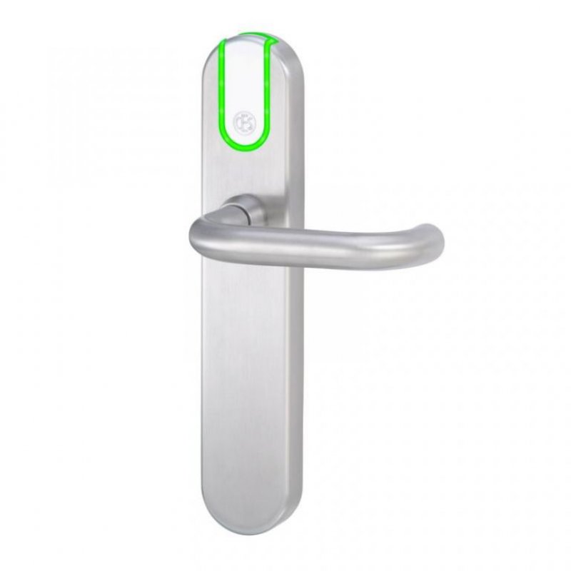 Inteligentní klika ILS, široká, pravá, bez otvoru pro vložku