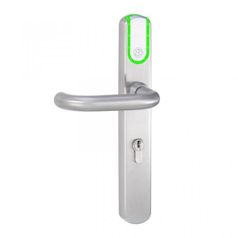 Inteligentní klika ILS, úzká, levá, s otvorem pro vložku