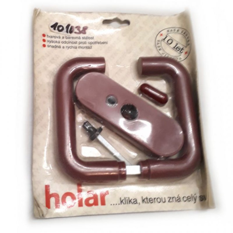 Plastové kování H 05 WC - hnědá