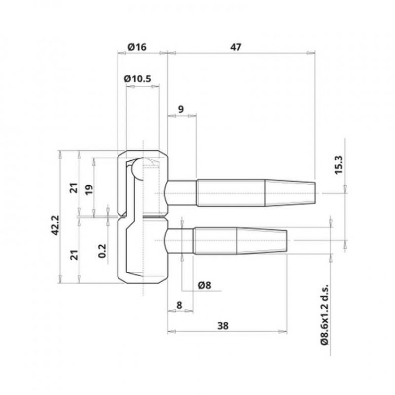 Závěs 030/16 - rozměry