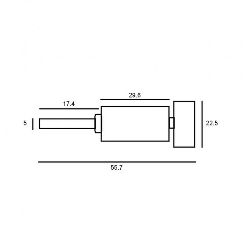 Zámek Euro-Locks B820-0012 - rozměry