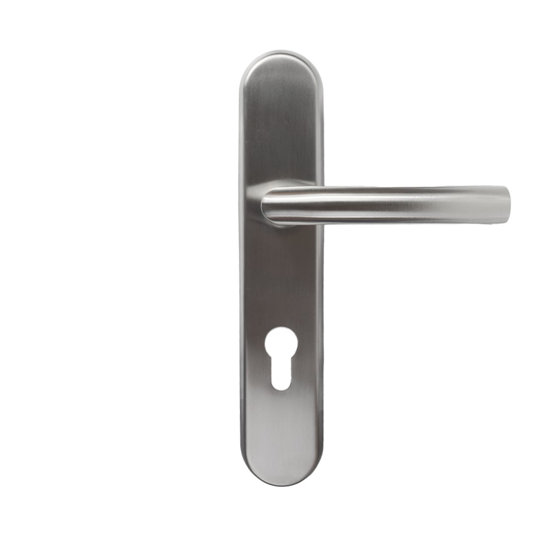 Bezpečnostní kování STAR VARIANT bez překrytu vložky pro vchodové dveře - klika