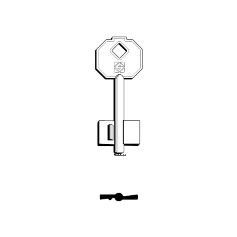 Trezorový kľúč 5PF1 (Silca)