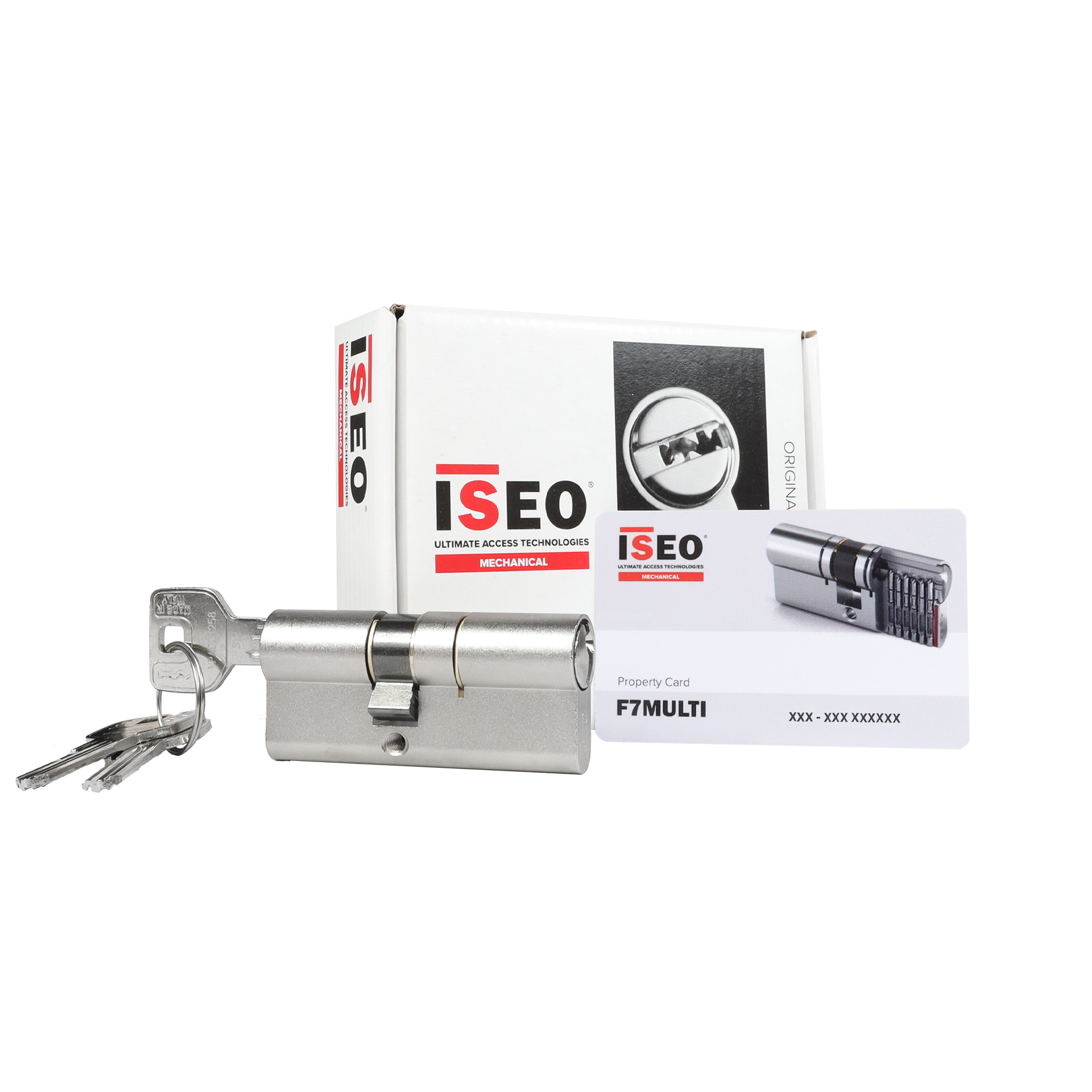 Bezpečnostní vložka ISEO F7 MULTI - oboustranná vložka, v balení