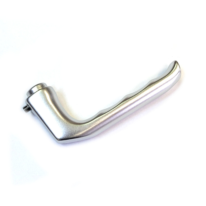 Klika ke kování London - elox hliník stříbrný (F1)