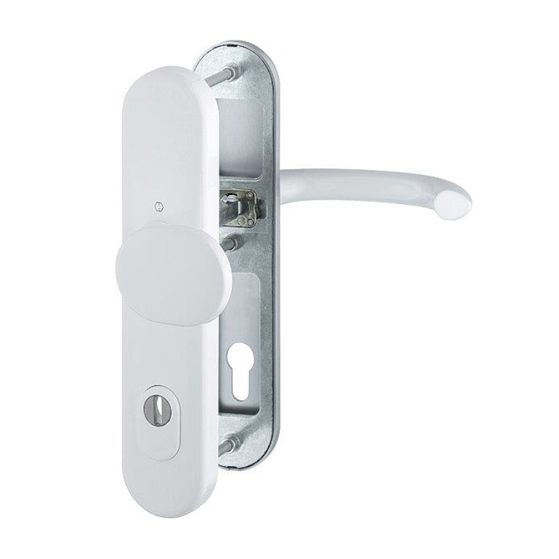 Marseille klika-madlo, bílá