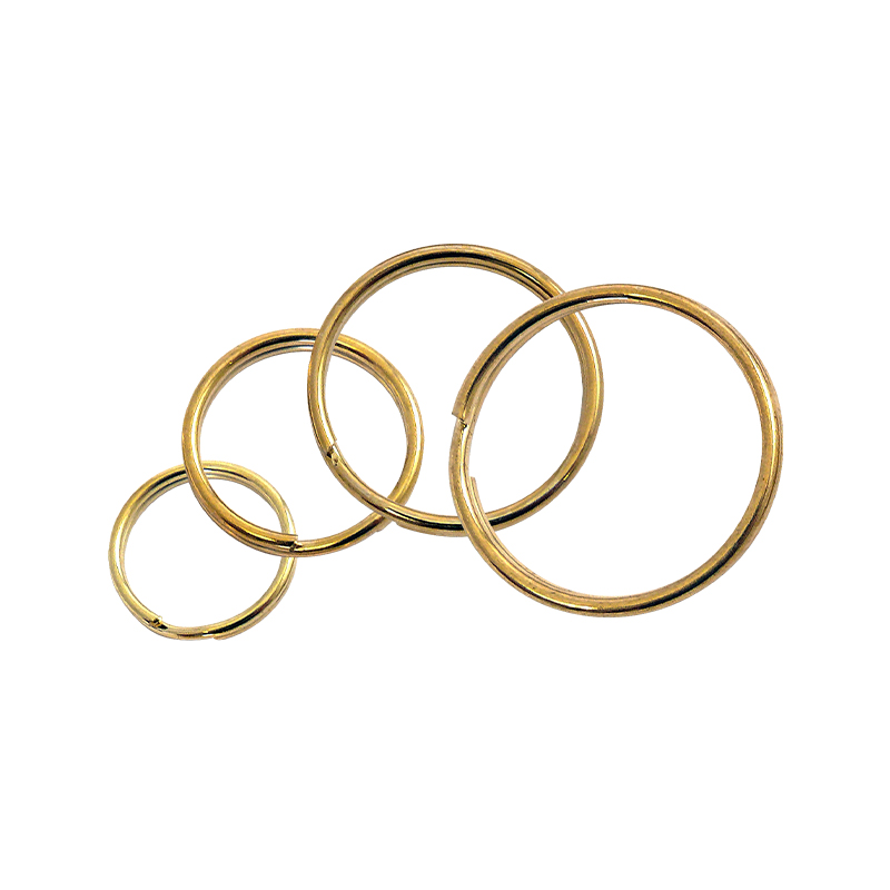 Mosadzný krúžok na kľúče Silca