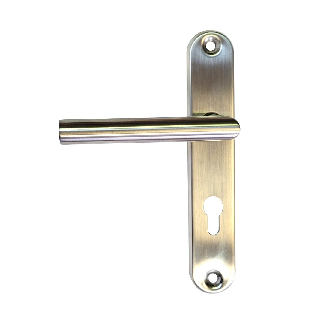 Bezpečnostní kování STAR VARIANT bez překrytu vložky pro vchodové dveře - vnitřní štít