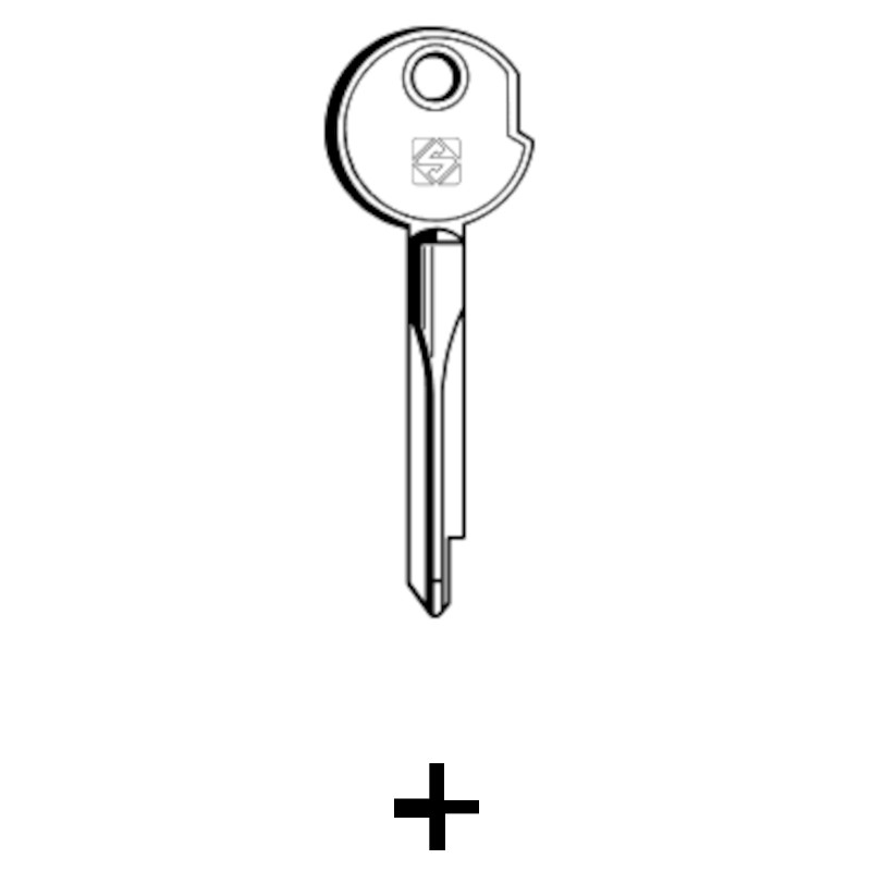 Kľúč XZ2A (Silca)
